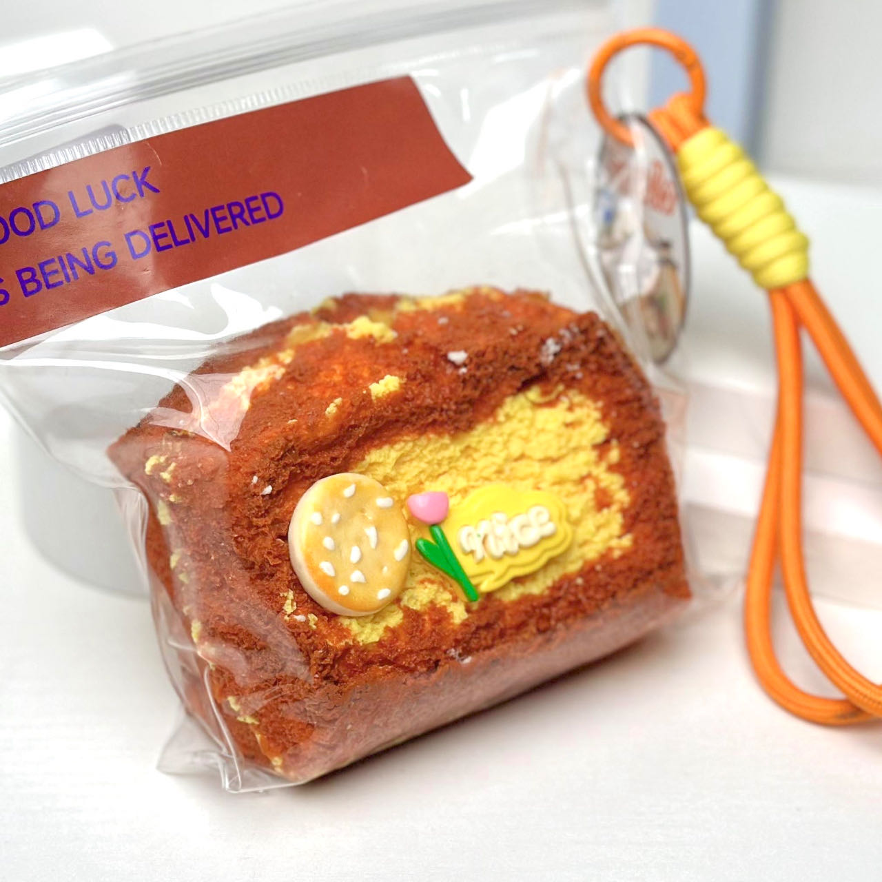 Caramel double-layered thick toast