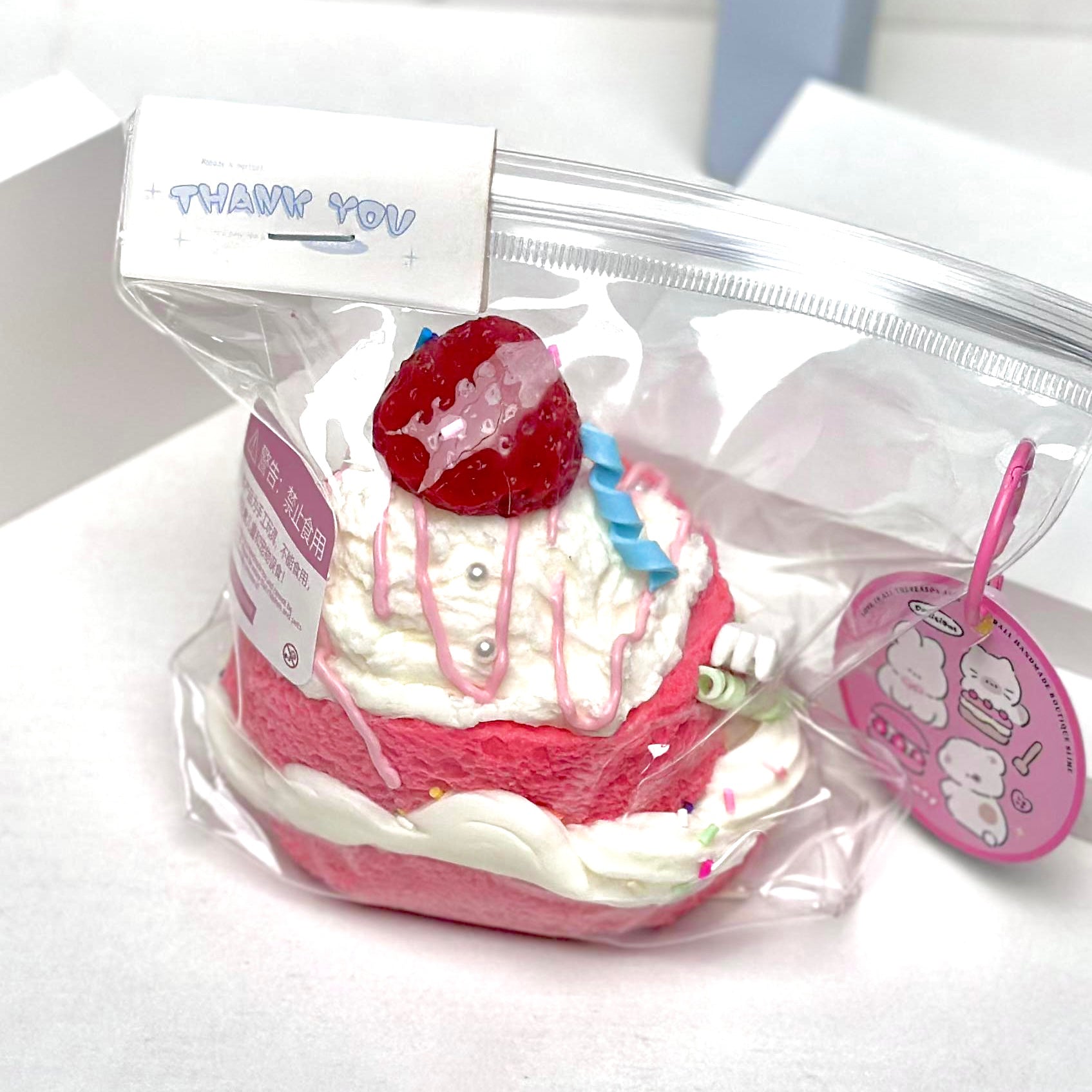 Strawberry cake tart