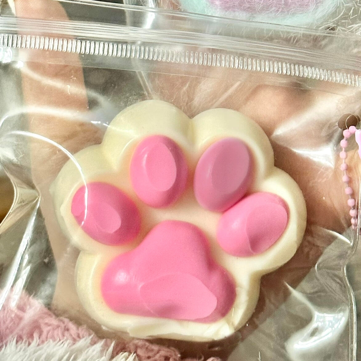 Pink Cat PAWS