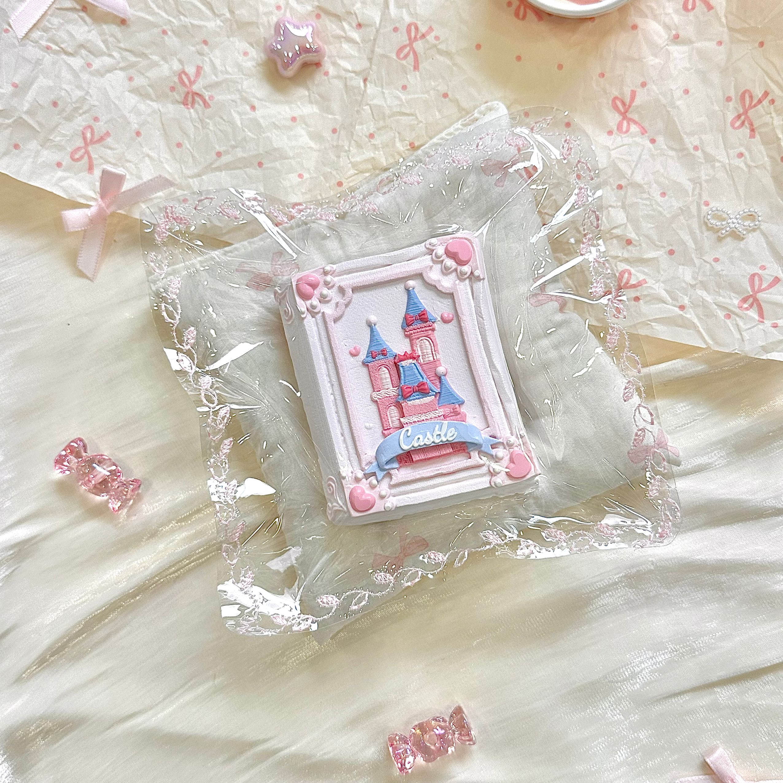 Embroidery - Castle【Thick Cream glue】