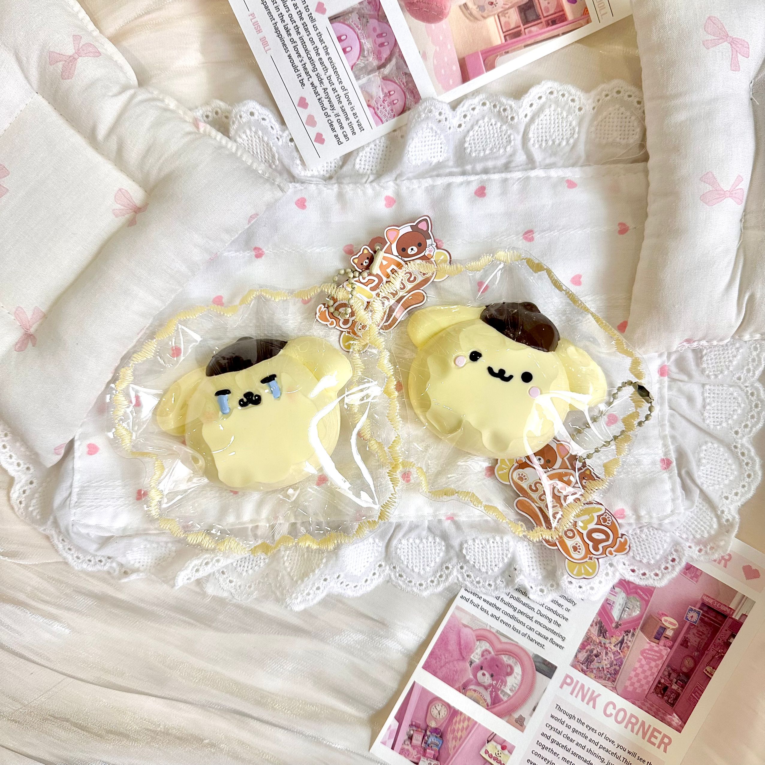 Pudding Dog-Crying and laughing【Cream glue】