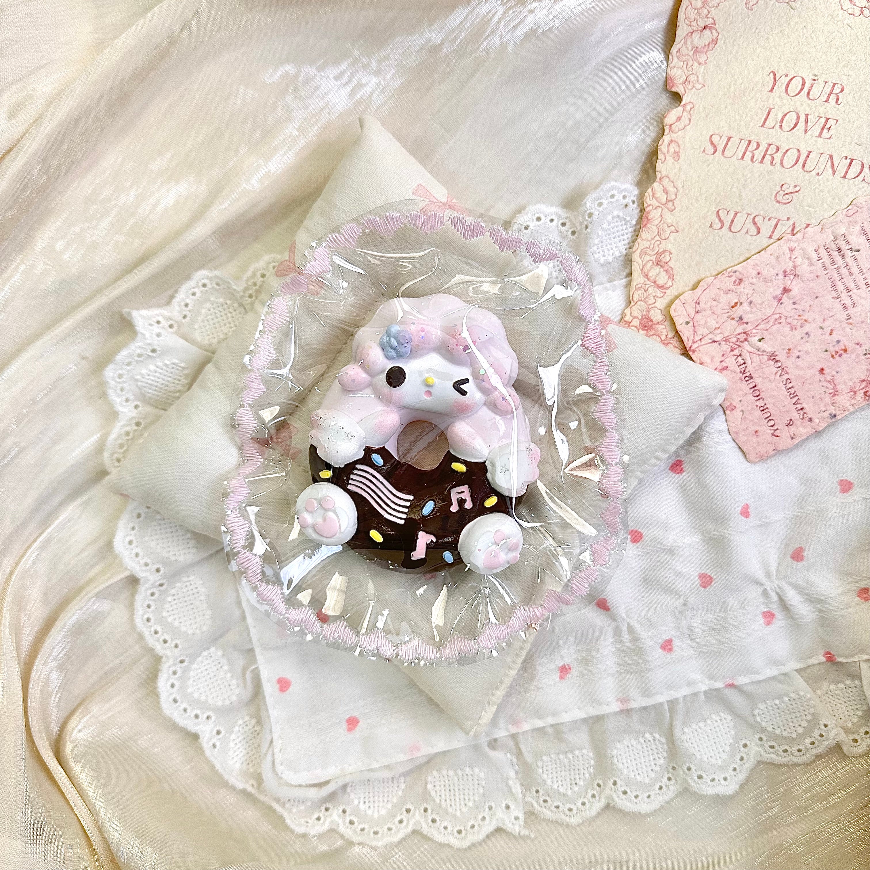 piano-Doughnut【Cream glue】